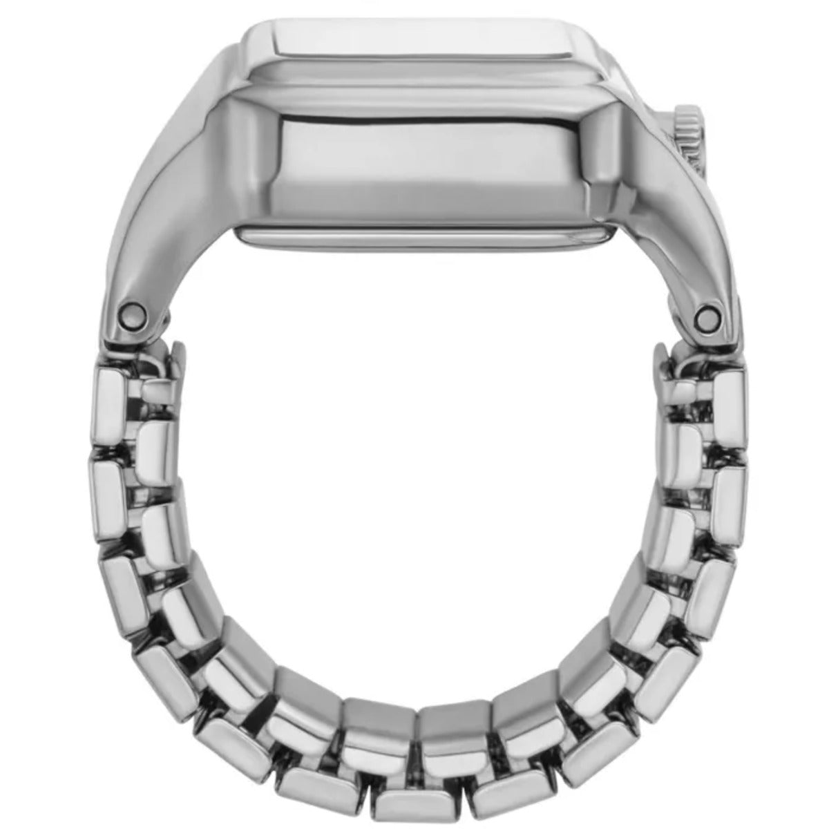 Fossil Raquel Quartz Two-Hand Stainless Steel Women Ring Watch ES5344
