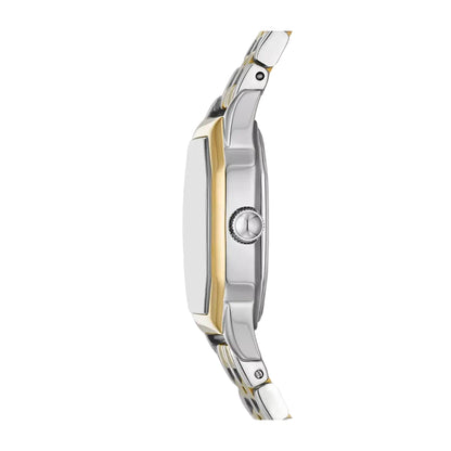 Fossil Harlow Three-Hand Two-Tone Stainless Steel Women Watch ES5362