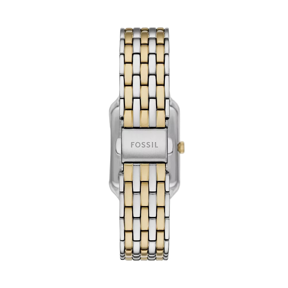 Fossil Raquel Quartz Grey Dial Stainless Steel Women Watch and Bracelet Set ES5376SET