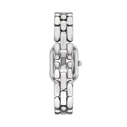 Fossil Sloan Quartz Silver Dial Analog Stainless Steel Women ES5381