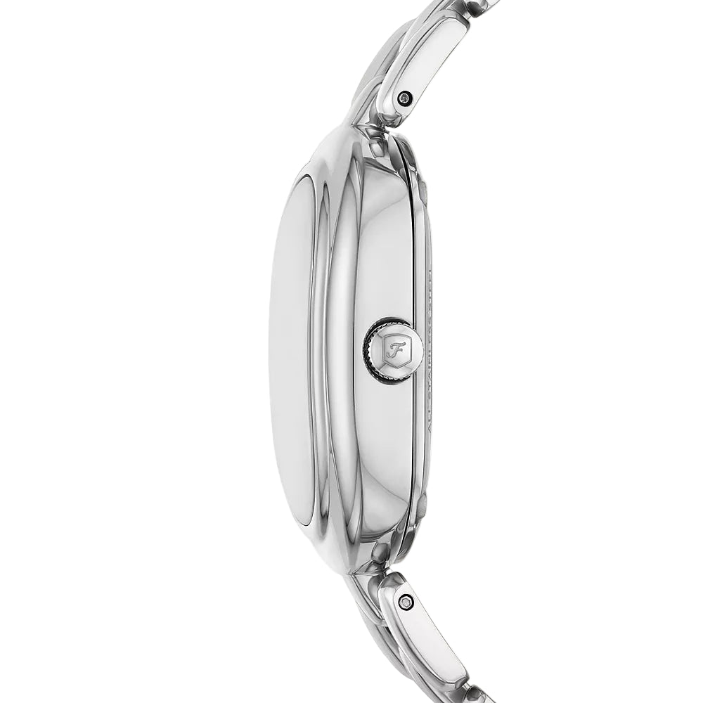 Fossil Sloan Quartz Silver Dial Analog Stainless Steel Women ES5381