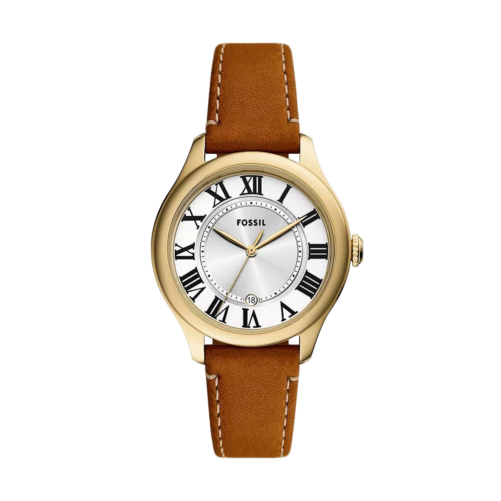 Fossil Gilmore Quartz Silver Round Dial Analog Women's Watch ES5397