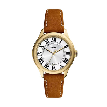 Fossil Gilmore Quartz Silver Round Dial Analog Women's Watch ES5397