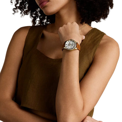 Fossil Gilmore Quartz Silver Round Dial Analog Women's Watch ES5397