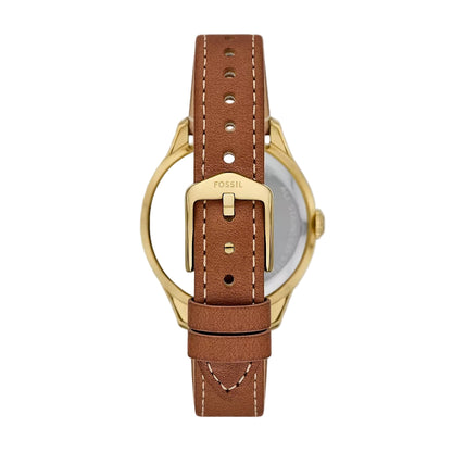 Fossil Gilmore Quartz Silver Round Dial Analog Women's Watch ES5397