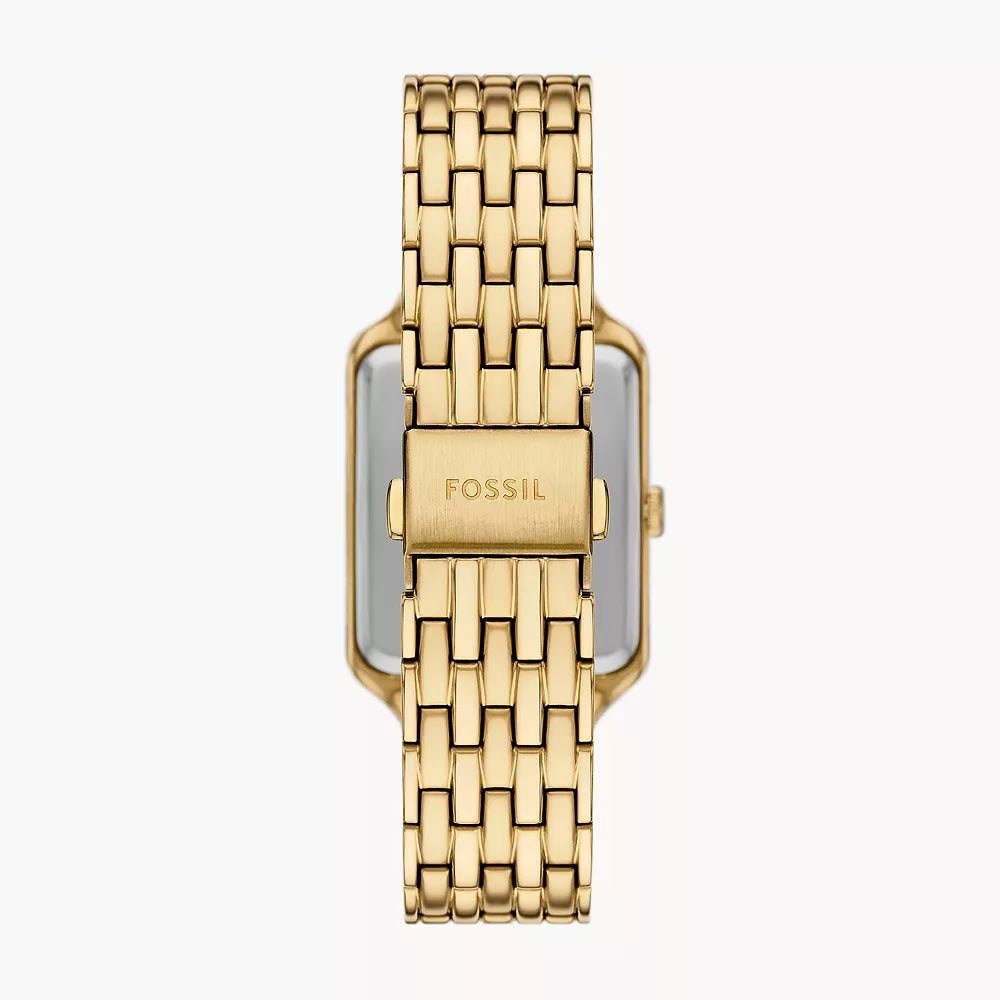 Fossil Raquel Quartz Mother Of Pearl Dial Analog Stainless Steel Women Watch ES5398