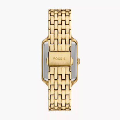 Fossil Raquel Quartz Mother Of Pearl Dial Analog Stainless Steel Women Watch ES5398
