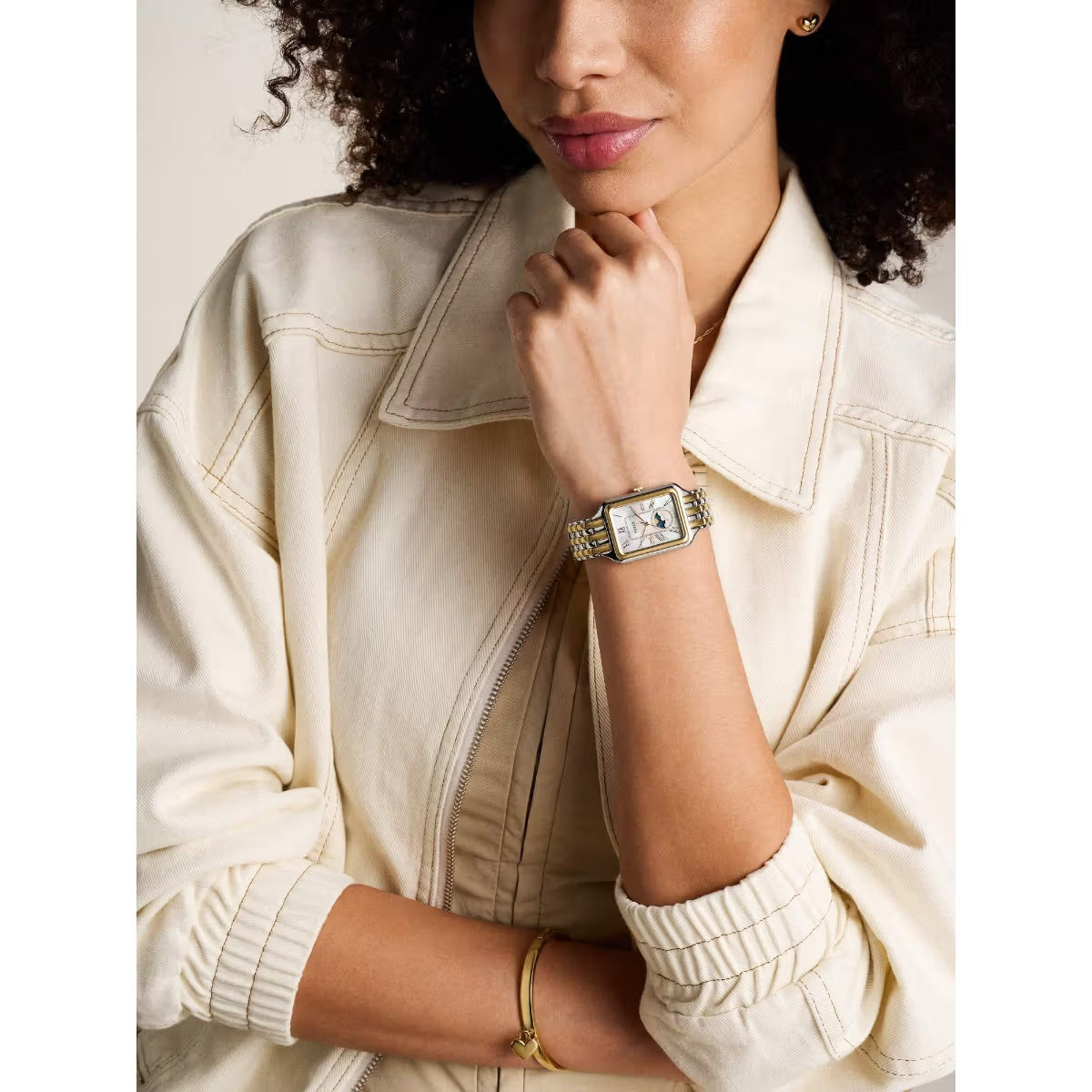 Fossil Raquel Quartz Mother Of Pearl Dial Analog Women's Watch ES5399
