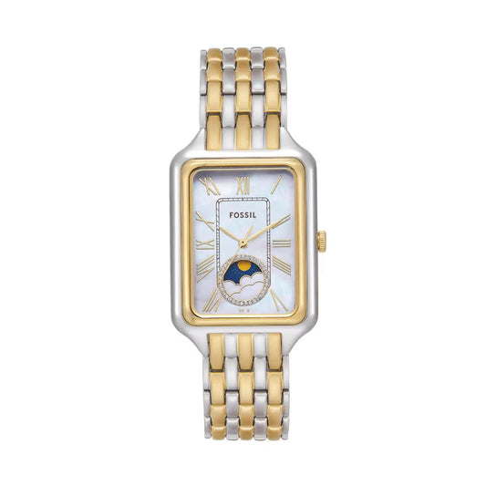 Fossil Raquel Quartz Mother Of Pearl Dial Analog Women's Watch ES5399