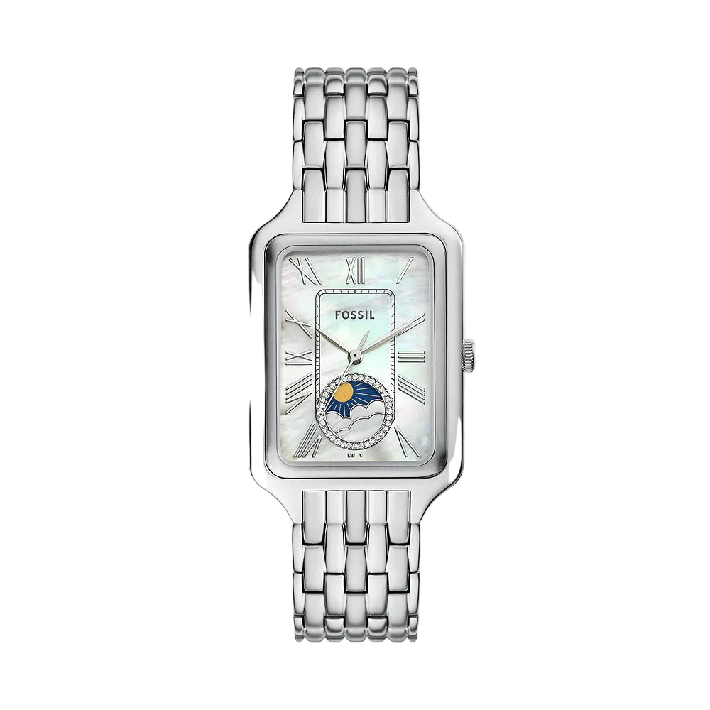 Fossil Raquel Quartz Mother Of Pearl Dial Analog Women's Watch ES5400
