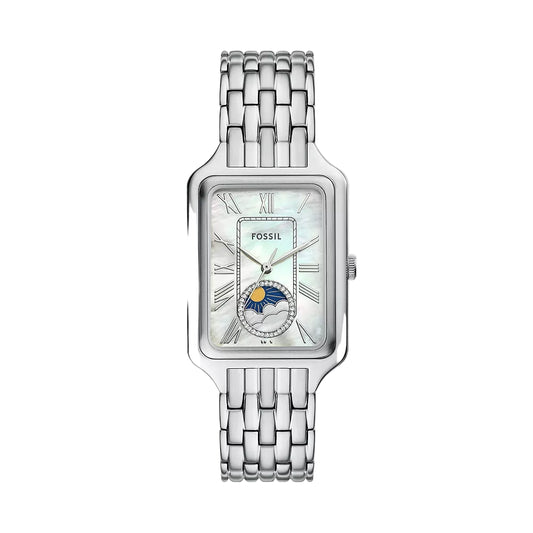 Fossil Raquel Quartz Mother Of Pearl Dial Analog Women's Watch ES5400