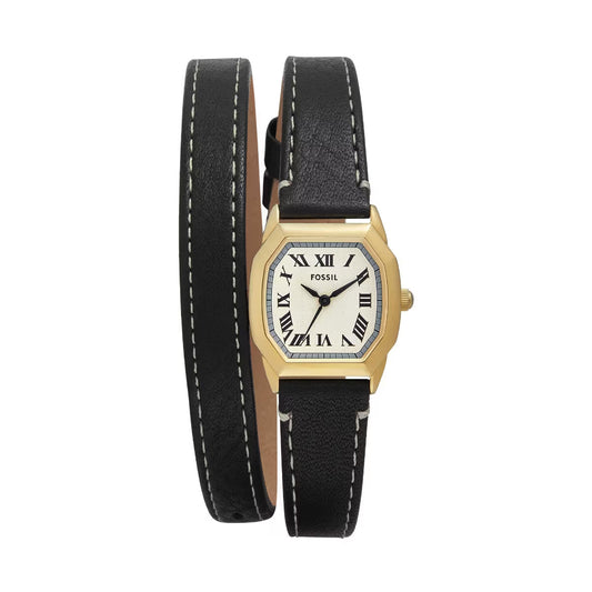 Fossil Harlow Quartz Cream Dial Analog Watch For Women ES5404