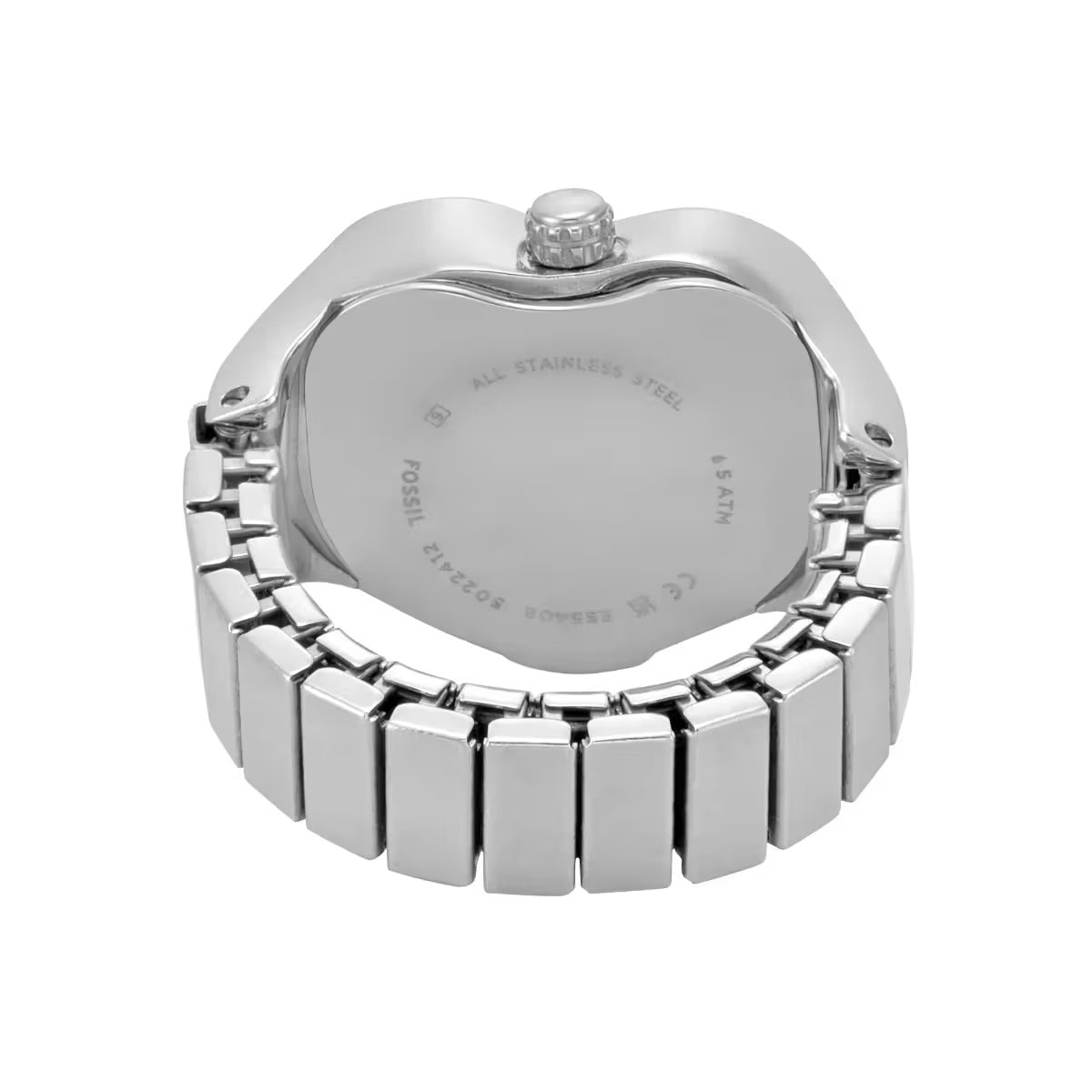 Fossil Quartz Pink Dial Analog Stainless Steel Women's Watch ES5408