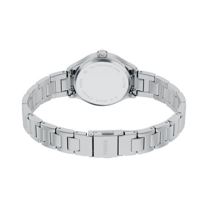 Fossil Gilmore Quartz Silver Dial Analog Stainless Steel Women's Watch ES5419