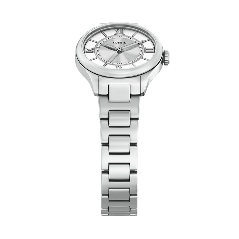 Fossil Gilmore Quartz Silver Dial Analog Stainless Steel Women's Watch ES5419