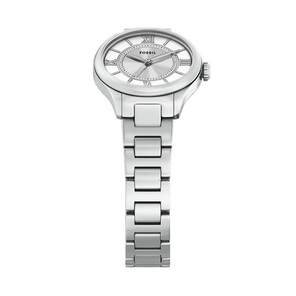 Fossil Gilmore Quartz Silver Dial Analog Stainless Steel Women's Watch ES5419