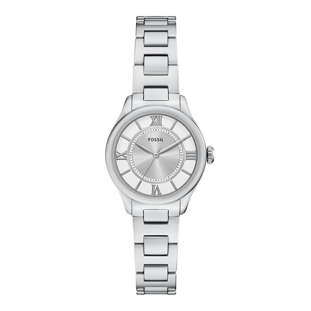 Fossil Gilmore Quartz Silver Dial Analog Stainless Steel Women's Watch ES5419