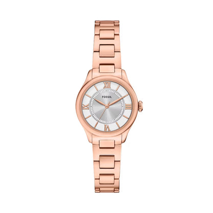 Fossil Gilmore Quartz Silver Dial Analog Stainless Steel Women Watch ES5420