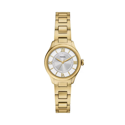Fossil Gilmore Quartz Silver Dial Analog Stainless Steel Women Watch ES5421