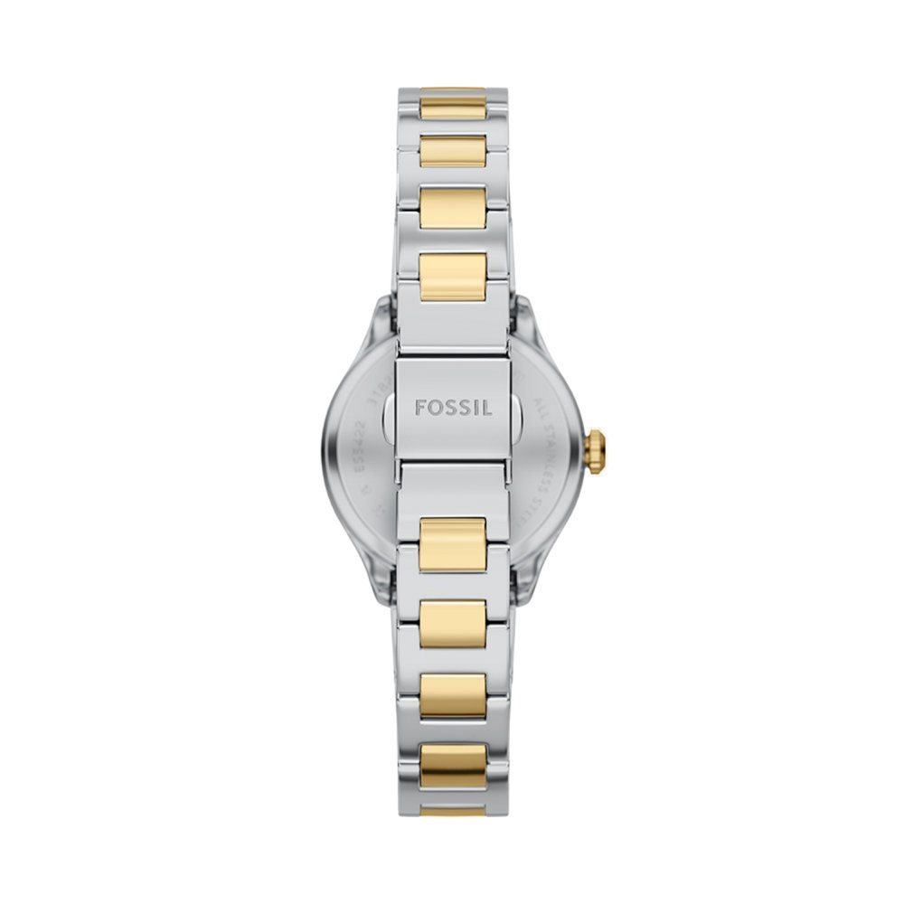 Fossil Gilmore Quartz Silver Dial Analog Stainless Steel Women Watch ES5422