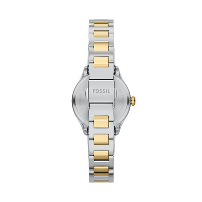Fossil Gilmore Quartz Silver Dial Analog Stainless Steel Women Watch ES5422