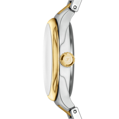 Fossil Gilmore Quartz Silver Dial Analog Stainless Steel Women Watch ES5422