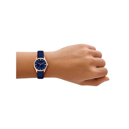 Fossil Gilmore Quartz Three-Hand Blue Dial Women's Watch ES5424