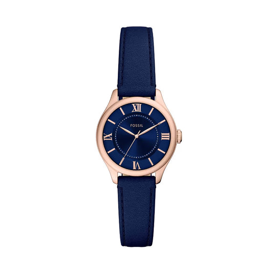 Fossil Gilmore Quartz Three-Hand Blue Dial Women's Watch ES5424