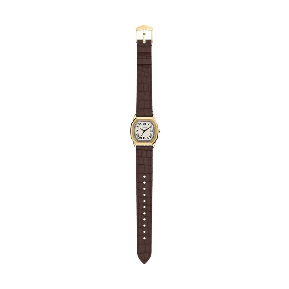 Fossil Harlow Quartz Cream Dial With Roman Number Analog Women Watch ES5426