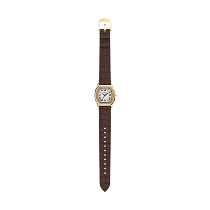 Fossil Harlow Quartz Cream Dial With Roman Number Analog Women Watch ES5426