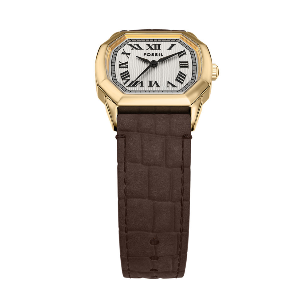 Fossil Harlow Quartz Cream Dial With Roman Number Analog Women Watch ES5426