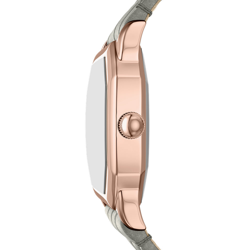 Fossil Harlow Quartz Cream Dial Analog Leather Strap Women Watch ES5435