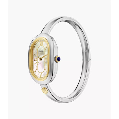 Fossil Sloan Quartz Mother Of Pearl Dial Analog Women's Watch ES5455