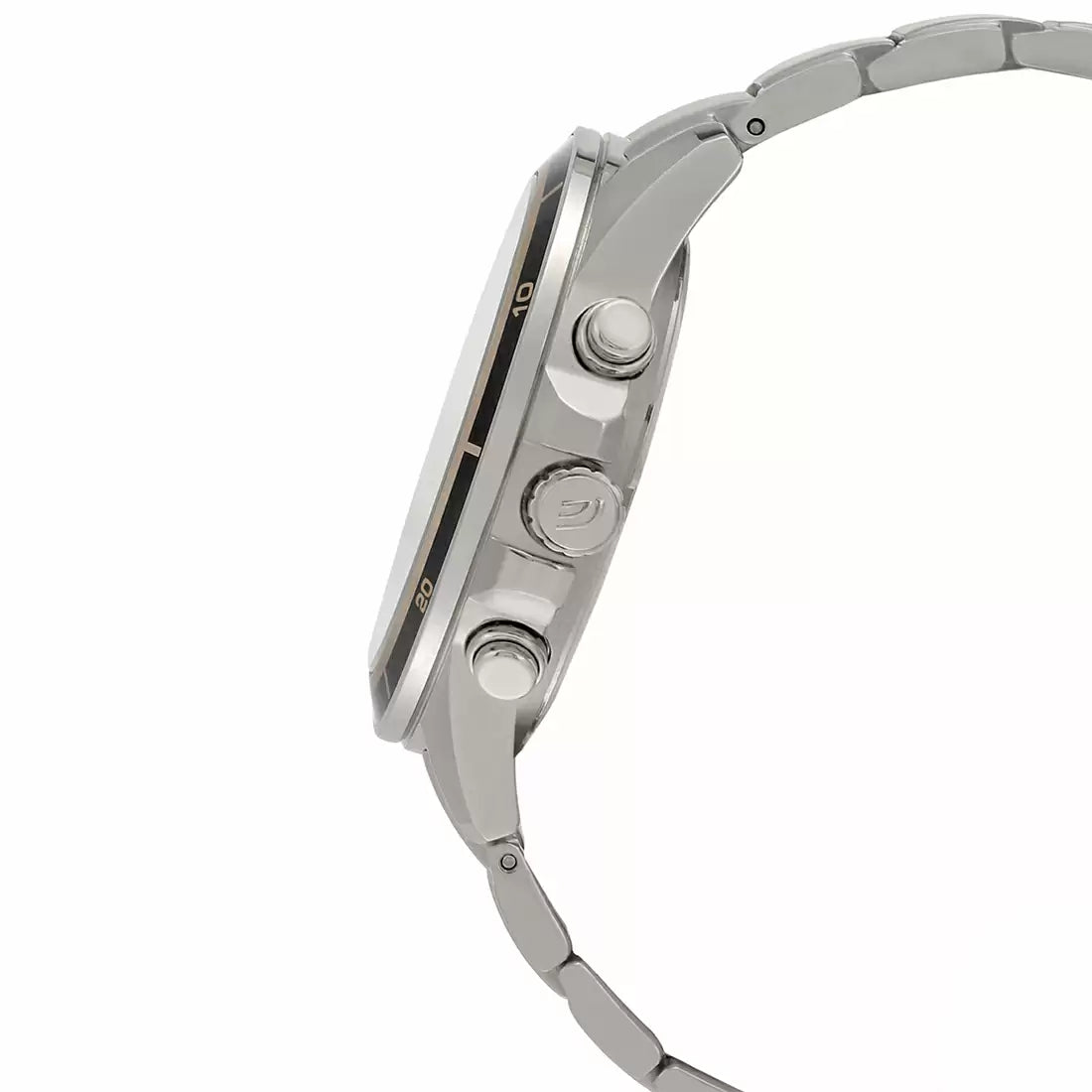 EX093 | CASIO Edifice Silver Chronograph - Men's Watch