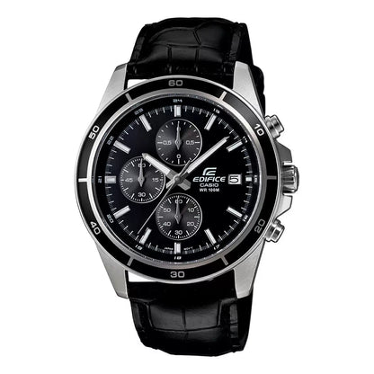 EX096 CASIO Edifice Black Chronograph Men s Watch Sai Creations Watches