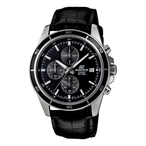 EX096 | CASIO Edifice Black Chronograph - Men's Watch - Buy Now at Sai Creations Watches