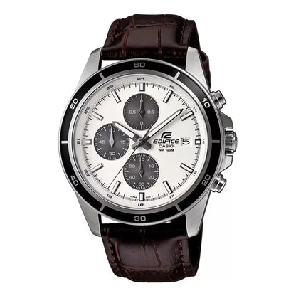 EX097 CASIO Edifice Brown Chronograph Men s Watch Sai Creations Watches