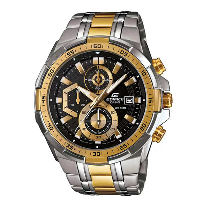 EX188 CASIO Edifice Two Tone Chronograph Men s Watch Sai Creations Watches