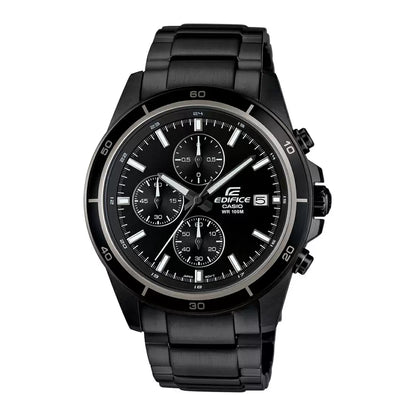 EX206 | CASIO Edifice Black Chronograph - Men's Watch