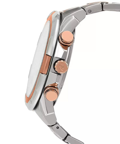 EX222 CASIO Edifice Two Tone Chronograph Men s Watch Sai Creations Watches