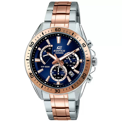 EX277 | CASIO Edifice Two-Tone Chronograph - Men's Watch