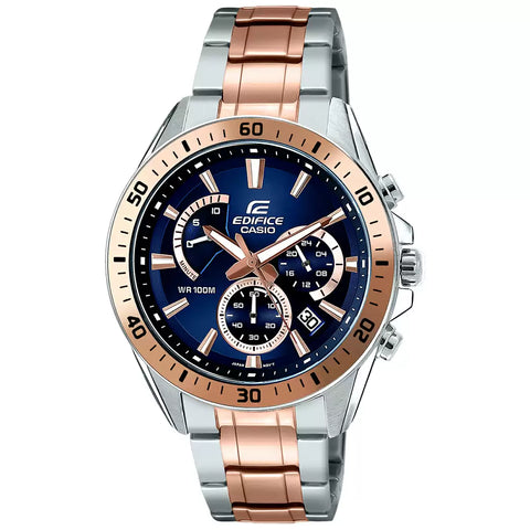 EX277 | CASIO Edifice Two-Tone Chronograph - Men's Watch - Buy Now at Sai Creations Watches