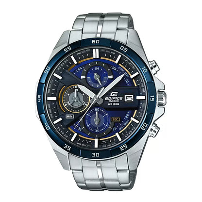 EX362 | CASIO Edifice Silver Chronograph - Men's Watch