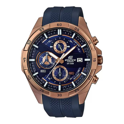 EX386 | CASIO Edifice Blue Chronograph - Men's Watch