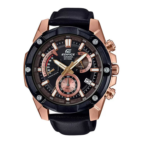 EX393 | CASIO Edifice Black Chronograph - Men's Watch - Buy Now at Sai Creations Watches