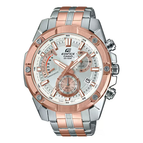 EX429 | CASIO Edifice Two-Tone Chronograph - Men's Watch - Buy Now at Sai Creations Watches