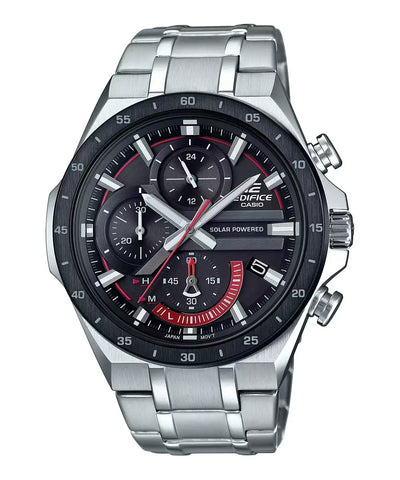 EX440 | CASIO Edifice Silver Chronograph - Men's Watch - Buy Now at Sai Creations Watches