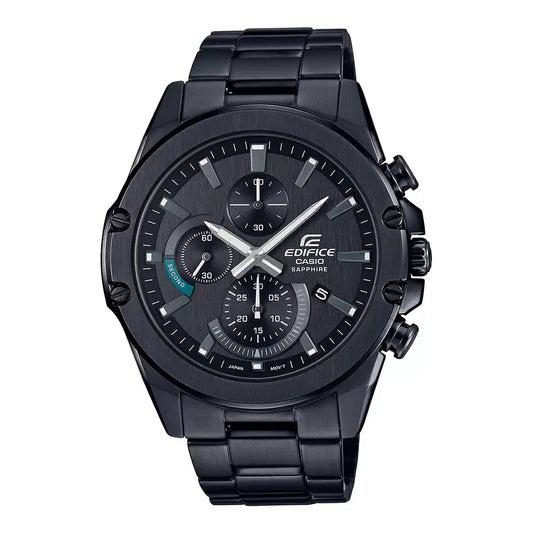 EX508 | CASIO Edifice Black Chronograph - Men's Watch