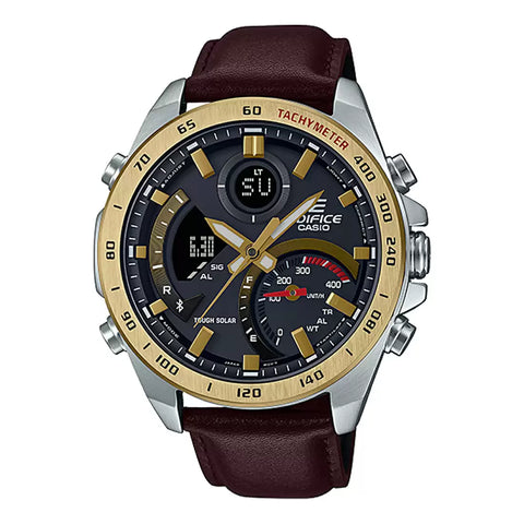 EX530 | CASIO Edifice Brown Bluetooth Connect - Men's Watch - Buy Now at Sai Creations Watches