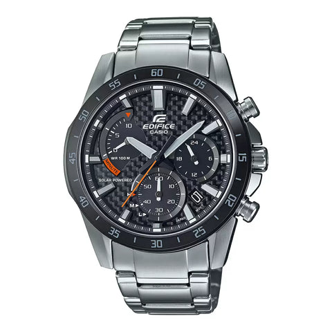 EX533 CASIO | Edifice EQS-930DB-1AVUDF Solar Chrono Watch (Men) - Buy Now at Sai Creations Watches